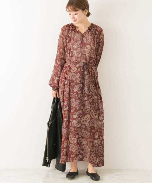 Urban Research アーバンリサーチ の プリントワンピース ワンピース Wear