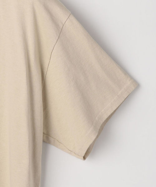 SHIPS Days(シップスデイズ)の「SHIPS Days:FRENCH WORD TEE(Tシャツ/カットソー・メンズ・ライトホワイト/ストーン/ベージュ系その他・SMALL/MEDIUM/LARGE/X-LARGE)」の5枚目の写真