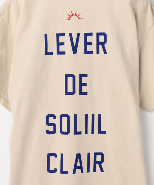 SHIPS Days(シップスデイズ)の「SHIPS Days:FRENCH WORD TEE(Tシャツ/カットソー・メンズ・ライトホワイト/ストーン/ベージュ系その他・SMALL/MEDIUM/LARGE/X-LARGE)」の9枚目の写真