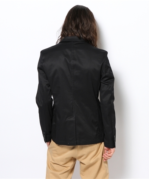 NANO universe（ナノユニバース）の「ストレッチチノJK（テーラードジャケット・メンズ・ブラック/ネイビー/ベージュ・SMALL/MEDIUM/LARGE/X-LARGE）」の5枚目の写真