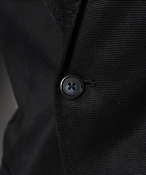 NANO universe（ナノユニバース）の「ストレッチチノJK（テーラードジャケット・メンズ・ブラック/ネイビー/ベージュ・SMALL/MEDIUM/LARGE/X-LARGE）」の11枚目の写真