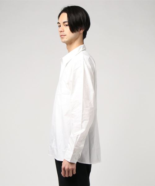 HOUSTON（ヒューストン）の「【HOUSTON】コットン ポプリンシャツ