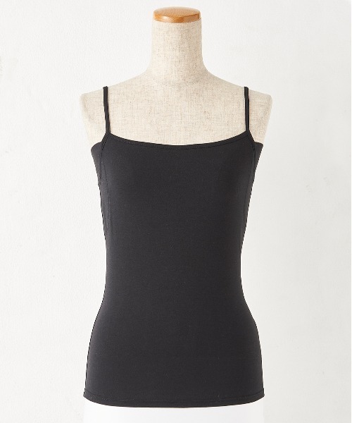 YU'NOW（ユナウ）の「綿混汗取りインナーキャミソール【抗菌防臭】【吸水速乾】（インナーウェア/肌着・レディース・ブラック/オフホワイト/モカ/グレイッシュブルー/ブラウン/グレー・SMALL/MEDIUM/LARGE/X-LARGE/XXX-LARGE/XXXX-LARGE/XX-LARGE）」の11枚目の写真