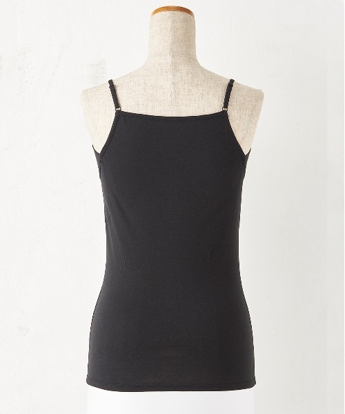 YU'NOW（ユナウ）の「綿混汗取りインナーキャミソール【抗菌防臭】【吸水速乾】（インナーウェア/肌着・レディース・ブラック/オフホワイト/モカ/グレイッシュブルー/ブラウン/グレー・SMALL/MEDIUM/LARGE/X-LARGE/XXX-LARGE/XXXX-LARGE/XX-LARGE）」の13枚目の写真