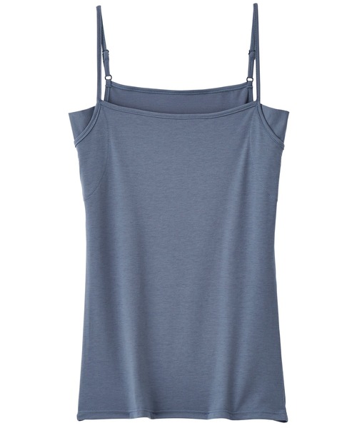 YU'NOW（ユナウ）の「綿混汗取りインナーキャミソール【抗菌防臭】【吸水速乾】（インナーウェア/肌着・レディース・ブラック/オフホワイト/モカ/グレイッシュブルー/ブラウン/グレー・SMALL/MEDIUM/LARGE/X-LARGE/XXX-LARGE/XXXX-LARGE/XX-LARGE）」の17枚目の写真