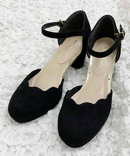 apres jour（アプレジュール）の「スカラップパンプス【ZOZOTOWN限定アイテム】（パンプス・レディース・ピンク/イエロー/ブラック/その他・MEDIUM/SMALL/LARGE/X-LARGE）」の2枚目の写真