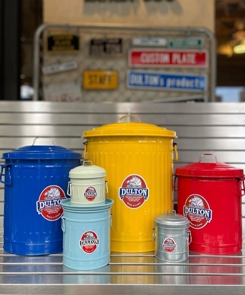 DULTON(ダルトン)の「BABY GARBAGE CAN /ゴミ箱(ダストボックス・メンズ・レッド/イエロー/アイボリー/ブラウン/ミント/サックスブルー・FREE)」の12枚目の写真