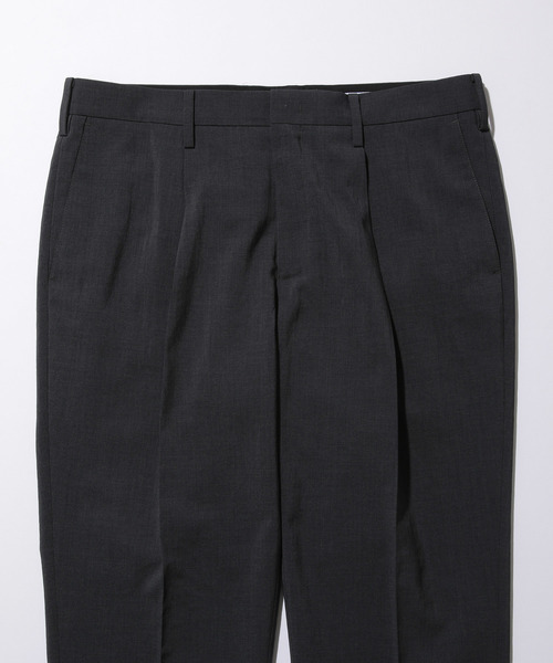 ADAM ET ROPE'(アダムエロペ)の「【EVALET】クロップドパンツ(スラックス・メンズ・チャコールグレー/ネイビー/ベージュ系その他・S/M/L)」の4枚目の写真