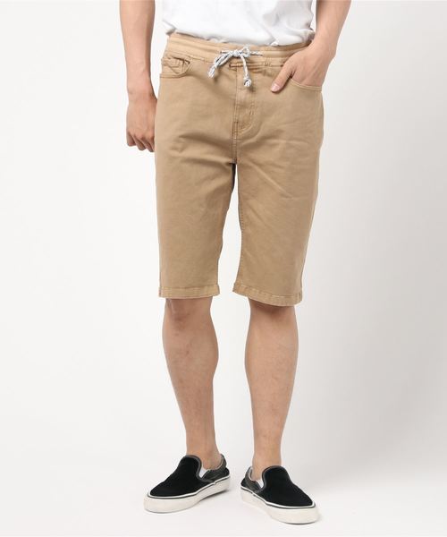 STYLEBLOCK（スタイルブロック）の「製品染めストレッチツイルショーツショートパンツハーフパンツ（その他パンツ・メンズ・ホワイト/グレー/ベージュ/ネイビー/ピンク・M/XL/L）」の8枚目の写真