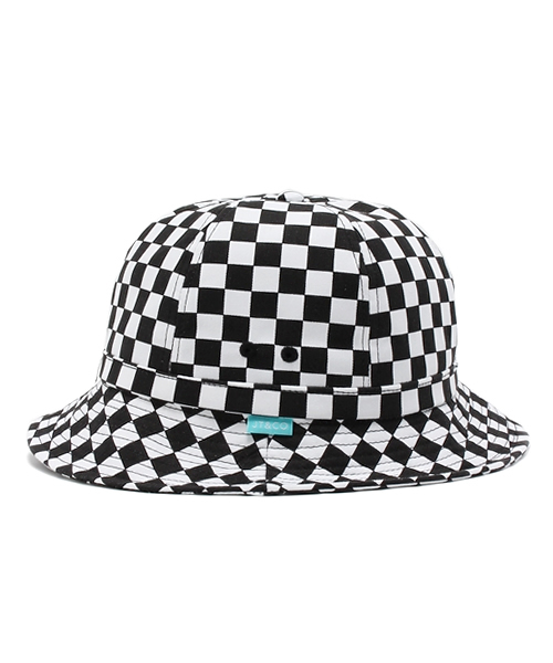 JT & CO（ジェーティーアンドコー）の「CHECKER BUCKET HAT（ハット・メンズ・チェック・LARGE/MEDIUM）」の3枚目の写真