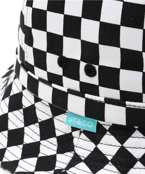 JT & CO（ジェーティーアンドコー）の「CHECKER BUCKET HAT（ハット・メンズ・チェック・LARGE/MEDIUM）」の5枚目の写真