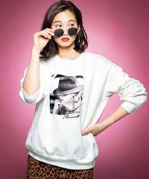 ルーズシルエットスウェット