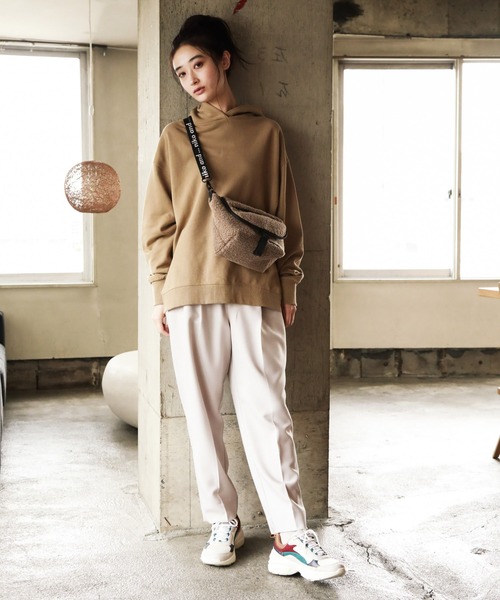 niko and...（ニコアンド）の「オリジナルボアメッセンジャーバッグ（メッセンジャーバッグ・レディース・アイボリー/モカ/チャコール・0）」の19枚目の写真