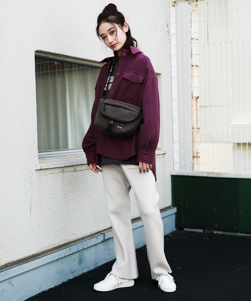 niko and...（ニコアンド）の「オリジナルボアメッセンジャーバッグ（メッセンジャーバッグ・レディース・アイボリー/モカ/チャコール・0）」の18枚目の写真