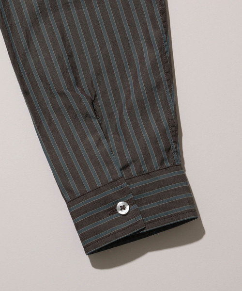 ADAM ET ROPE'（アダムエロペ）の「柄アソート　バンドカラーシャツ（シャツ/ブラウス・メンズ・ネイビー/ブラウン/ベージュ系その他・M/L）」の9枚目の写真