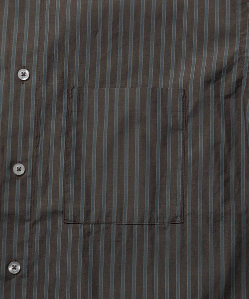 ADAM ET ROPE'（アダムエロペ）の「柄アソート　バンドカラーシャツ（シャツ/ブラウス・メンズ・ネイビー/ブラウン/ベージュ系その他・M/L）」の11枚目の写真