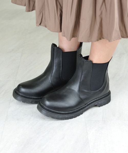 Zipper（ジッパー）の「【Zipper】 防水サイドゴアブーツ（ブーツ・レディース・ブラック・LL/S/M/L）」の7枚目の写真