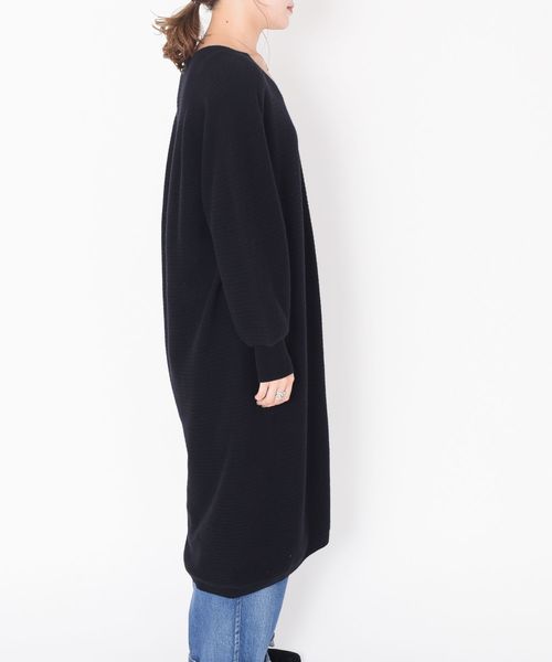 SHIPS(シップス)の「ホールガーメントVネックワンピース◇(ワンピース・レディース・ブラック/グレー/ダークラベンダー・ONE SIZE)」の20枚目の写真