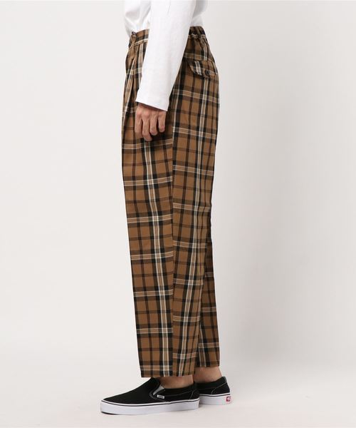 JUNRED（ジュンレッド）の「ブリティッシュタータンチェックワイドパンツ（その他パンツ・メンズ・チャコールグレー/ベージュ・S/M/L）」の14枚目の写真