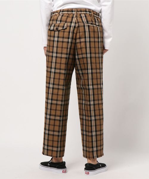 JUNRED（ジュンレッド）の「ブリティッシュタータンチェックワイドパンツ（その他パンツ・メンズ・チャコールグレー/ベージュ・S/M/L）」の5枚目の写真