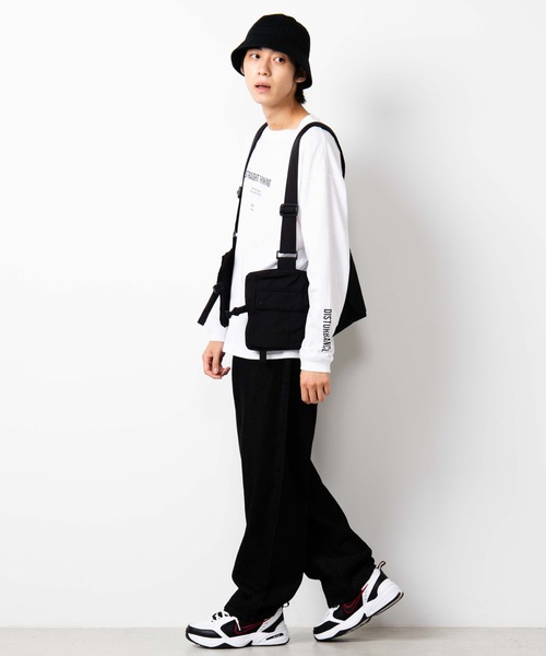 WEGO（ウィゴー）の「WEGO/デニムワイドパンツ（デニムパンツ・メンズ・インディゴブルー/ライトインディゴブルー/ブラック・MEDIUM/LARGE/SMALL）」の14枚目の写真