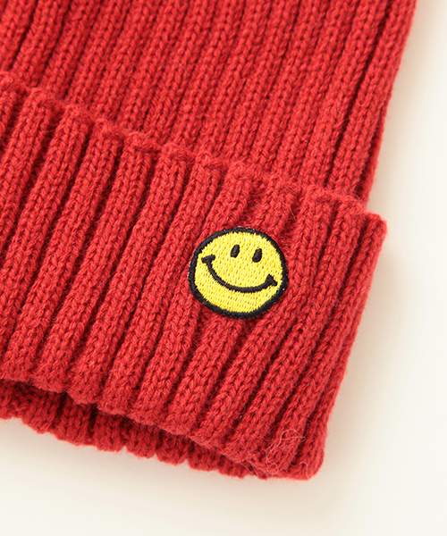 Ray BEAMS（レイビームス）の「JACKSON MATISSE×Ray BEAMS / 別注 Smileビーニー（ニットキャップ/ビーニー・レディース・グレー/レッド/イエロー/ネイビー・ONE SIZE）」の11枚目の写真