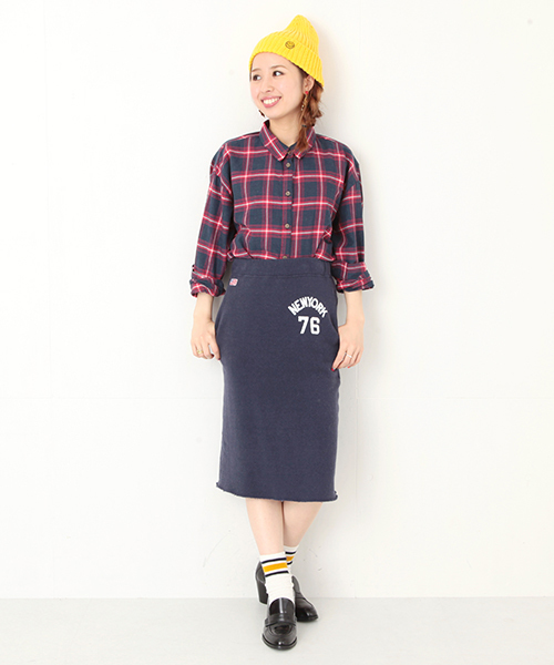 Ray BEAMS（レイビームス）の「JACKSON MATISSE×Ray BEAMS / 別注 Smileビーニー（ニットキャップ/ビーニー・レディース・グレー/レッド/イエロー/ネイビー・ONE SIZE）」の7枚目の写真