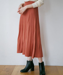 rectangle | リブニットフレアースカート(スカート)