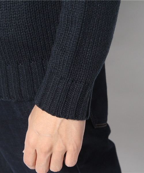 WEGO(ウィゴー)の「WEGO/フラッグジャガードニット(ニット/セーター・メンズ・ホワイト/ブラック/ネイビー/ワイン/マスタード・MEDIUM/LARGE)」の10枚目の写真