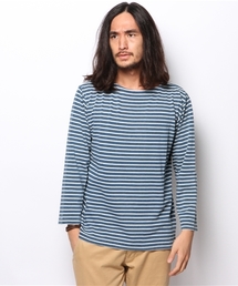 CIAOPANIC | 【Ciaopanic】 インディゴ天竺9分袖バスクシャツ(Tシャツ/カットソー)