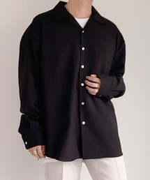 Niell | ドレープオープンカラーシャツ/開襟シャツ/ビッグシャツ(シャツ/ブラウス)