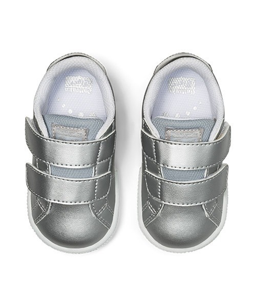 Onitsuka Tiger(オニツカタイガー)の「LAWNSHIP TS / ローンシップ ティーエス(スニーカー・キッズ・ブラック/ホワイト/シルバー・13.5/14.5/13/15 /16/12)」の9枚目の写真