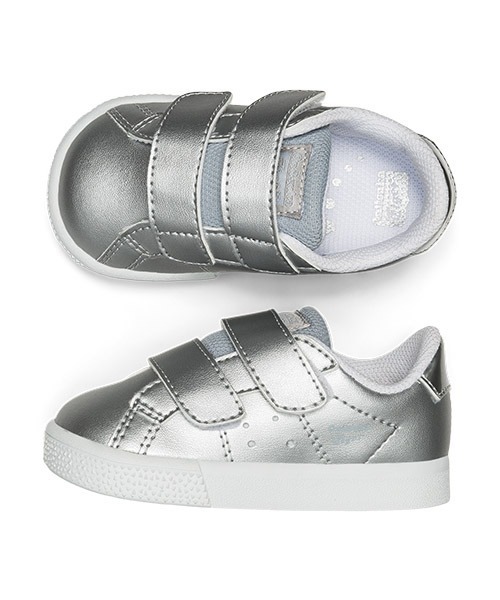 Onitsuka Tiger(オニツカタイガー)の「LAWNSHIP TS / ローンシップ ティーエス(スニーカー・キッズ・ブラック/ホワイト/シルバー・13.5/14.5/13/15 /16/12)」の13枚目の写真