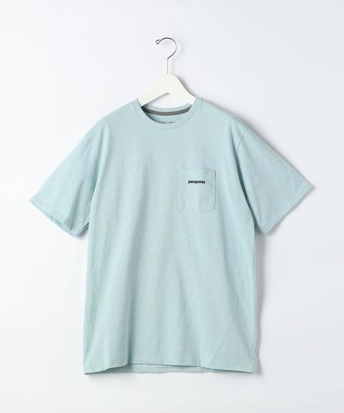 patagonia（パタゴニア）の「[ パタゴニア ] ★ patagonia P-6 ロゴ ポケット レスポンシビリティー Tシャツ（Tシャツ/カットソー・メンズ・ライトブルー/ブラック/ネイビー/オレンジ/ホワイト/グレー・LARGE/MEDIUM/SMALL/X-SMALL）」の5枚目の写真
