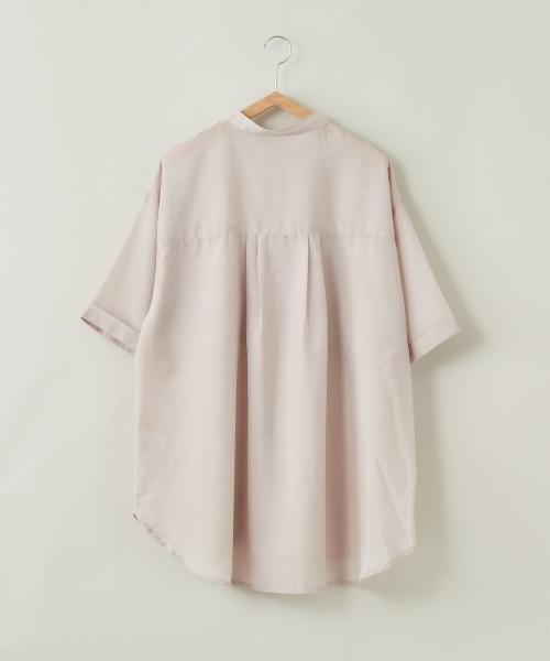 cepo(セポ)の「バンドカラー シアーオーバーシャツ(シャツ/ブラウス・レディース・ミント/ブラック/ベージュ/パープル・M)」の17枚目の写真