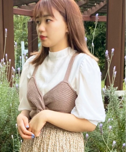 apres jour（アプレジュール）の「ねじりビスチェ×ブラウスセット【ZOZOTOWN限定アイテム】（シャツ/ブラウス・レディース・ブラック/アイボリー/ミント/モカ・フリー）」の18枚目の写真