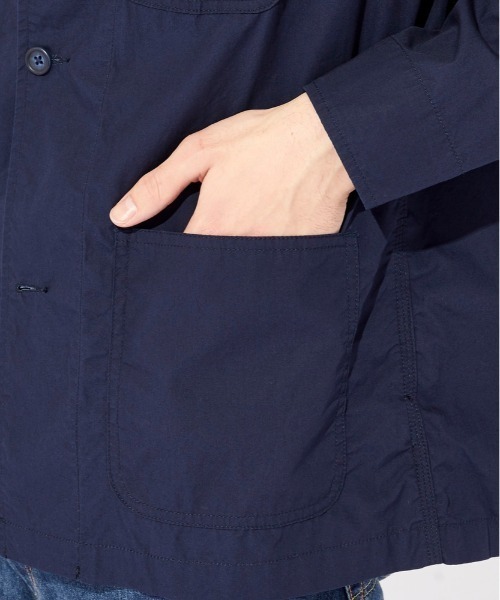 Right-on（ライトオン）の「【WORLDWORKERS】タイプライターテーラード（テーラードジャケット・メンズ・ライトブラウン/ネイビー・M/L）」の6枚目の写真