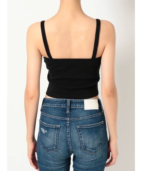 GYDA(ジェイダ)の「Wレースアップ2WAYビスチェ(キャミソール・レディース・ブラック/マスタード/カーキ/オフホワイト・FREE)」の20枚目の写真