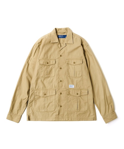 GORDON MILLER(ゴードンミラー)の「GORDON MILLER(ゴードンミラー) C/R バックサテン Military ジャケット(2colors)(20A-GM010)(シャツ/ブラウス・メンズ・タン/オリーブドラブ・L/M)」の14枚目の写真