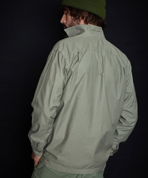 GORDON MILLER(ゴードンミラー)の「GORDON MILLER(ゴードンミラー) C/R バックサテン Military ジャケット(2colors)(20A-GM010)(シャツ/ブラウス・メンズ・タン/オリーブドラブ・L/M)」の7枚目の写真