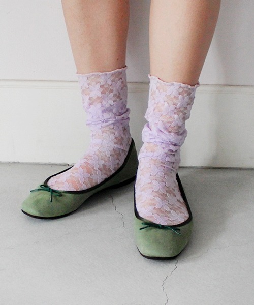 Casselini(キャセリーニ)の「【直営店限定】Casselini(キャセリーニ)バレエシューズ(バレエシューズ・レディース・オレンジ/グリーン・23/24/24.5/23.5)」の5枚目の写真