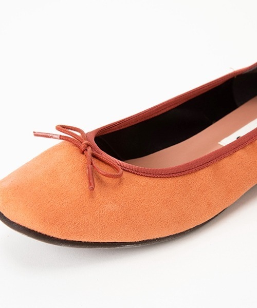 Casselini(キャセリーニ)の「【直営店限定】Casselini(キャセリーニ)バレエシューズ(バレエシューズ・レディース・オレンジ/グリーン・23/24/24.5/23.5)」の11枚目の写真