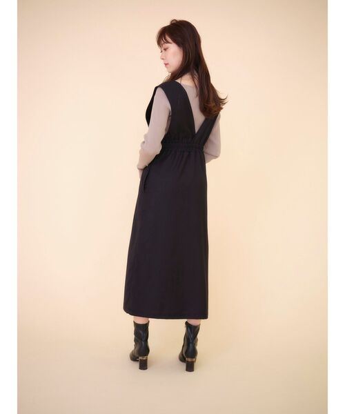 Now me. by NYLON JAPAN(ナウミーバイナイロンジャパン)の「ジャンパースカート(スカート・レディース・ブラック/その他・FREE)」の7枚目の写真