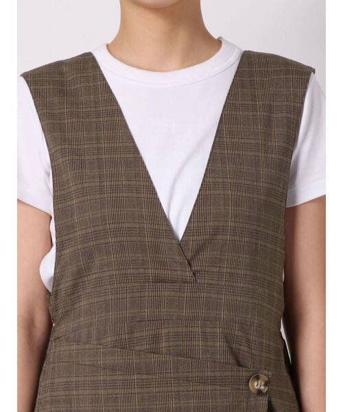 Now me. by NYLON JAPAN(ナウミーバイナイロンジャパン)の「ジャンパースカート(スカート・レディース・ブラック/その他・FREE)」の15枚目の写真