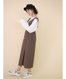 Now me. by NYLON JAPAN | ジャンパースカート(スカート)