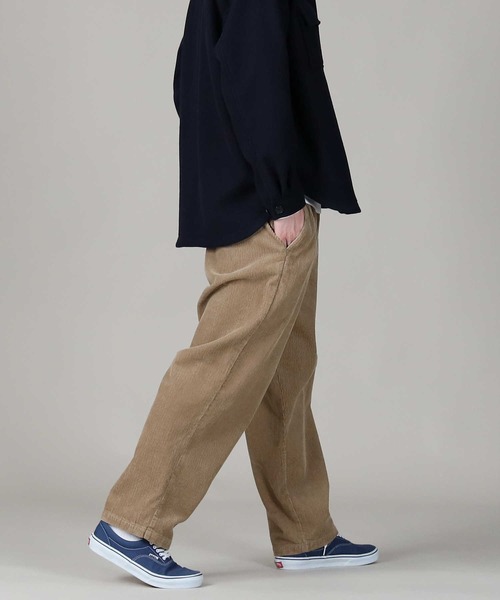 BACK NUMBER(バックナンバー)の「【BACK NUMBER】コーデュロイワイドトラウザーパンツ(その他パンツ・メンズ・ブラック/ベージュ/グレー・M/L/XL)」の13枚目の写真
