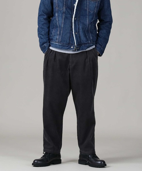 BACK NUMBER(バックナンバー)の「【BACK NUMBER】コーデュロイワイドトラウザーパンツ(その他パンツ・メンズ・ブラック/ベージュ/グレー・M/L/XL)」の9枚目の写真