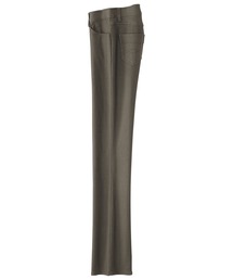 裏起毛ストレッチブーツカットパンツ股下63cm