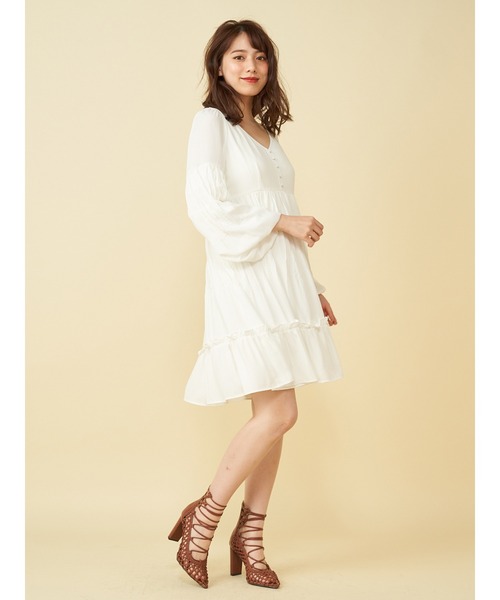 Party ロイヤルパーティー のファッション Royal Royal セール Party ワンピース ワッシャーミニワンピース ワンピース 期間限定最安値挑戦 の ワンピース