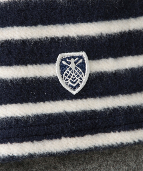 BEAUTY&YOUTH UNITED ARROWS(ビューティーアンドユースユナイテッドアローズ)の「<ORCIVAL> FLEECY BORDER/カットソー ◆(Tシャツ/カットソー・メンズ・ベージュ/ネイビー・4/3/5)」の9枚目の写真